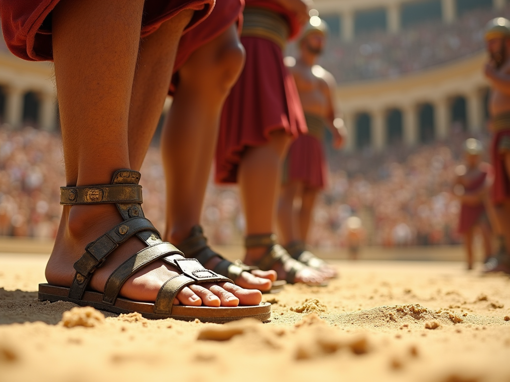 Historia sandałów gladiatorów – od starożytności do współczesności